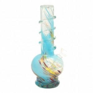 12" Lifted RoundB Twist Grip Soft Glass Large - Glass On Rubber [MA-1205]